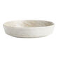 Vita Ivory And Brown Reactive Glaze Low Bowl image number 0