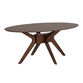 Akira Oval Wood Starburst Dining Table image number 0