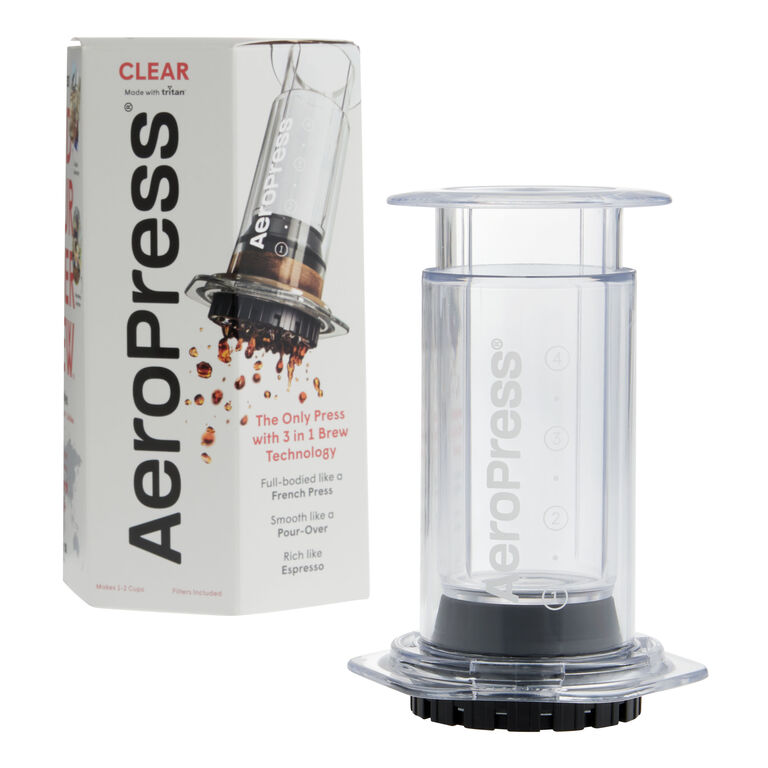AeroPress Clear Three in One Coffee Maker image number 1
