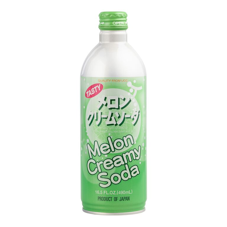 UCC Melon Creamy Ramune Soda image number 1