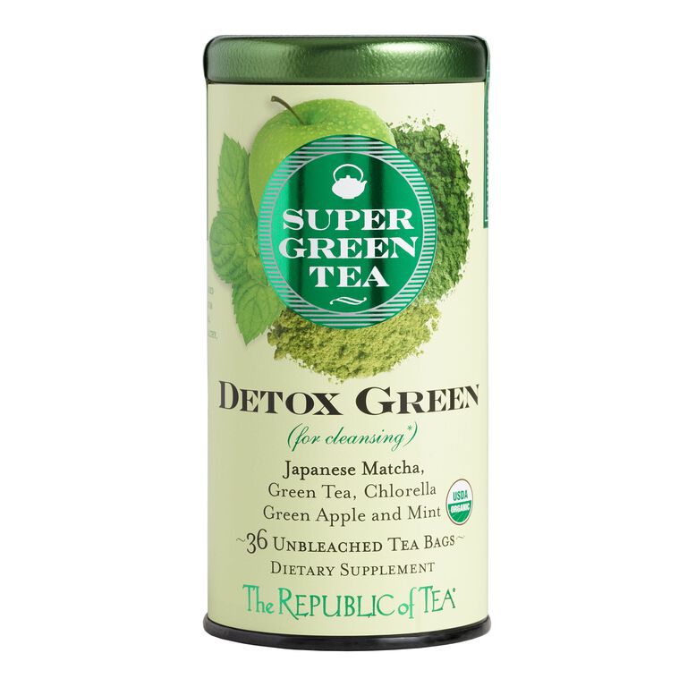 The Republic Of Tea SuperGreen Detox Green Tea 36 Count image number 1