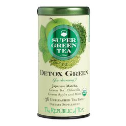The Republic Of Tea SuperGreen Detox Green Tea 36 Count