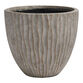 Braga Gray And Brown Cement Outdoor Planter image number 0