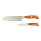 Chopwell Carbon Steel and Ash Wood 2 Piece Knife Set