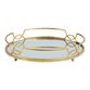 Gold Mirrored Tabletop Tray image number 0