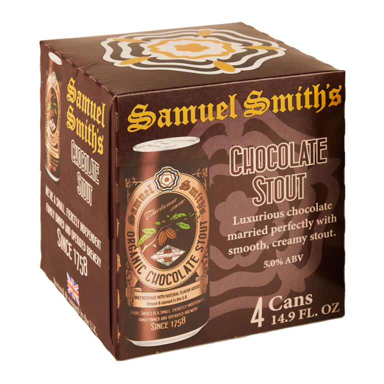 Samuel Smith Chocolate Stout Can 4 Pack image number 1