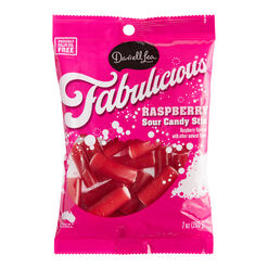 Darrell Lea Fabulicious Sour Raspberry Chewy Candy Set Of 2