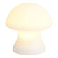 Kikkerland White Porcelain Mushroom LED Light image number 1