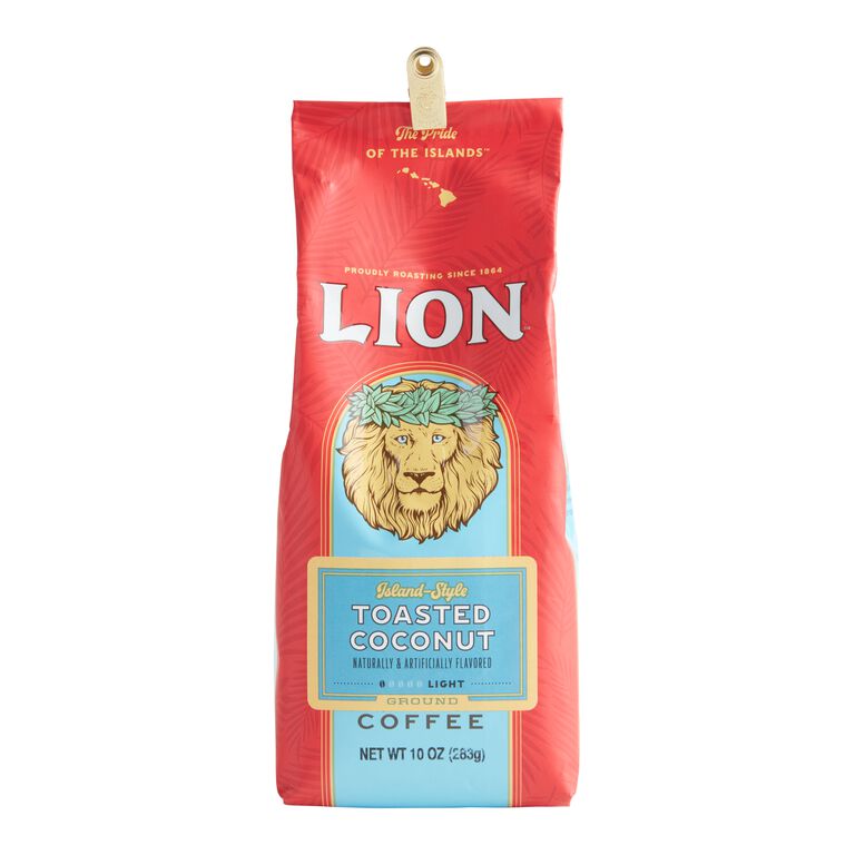 Lion Toasted Coconut Ground Coffee image number 1