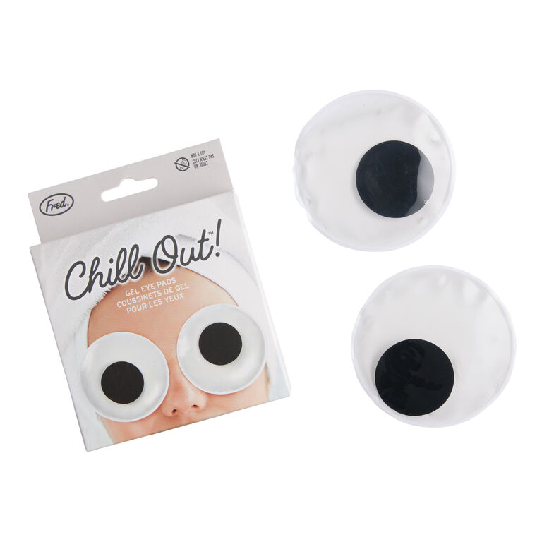 Fred Chill Out Reusable Gel Eye Pads 2 Count image number 1