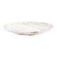 Pink And White Marbled Organic Salad Plate image number 2