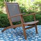 Erich Eucalyptus and All Weather Wicker Outdoor Lounge Chair image number 3