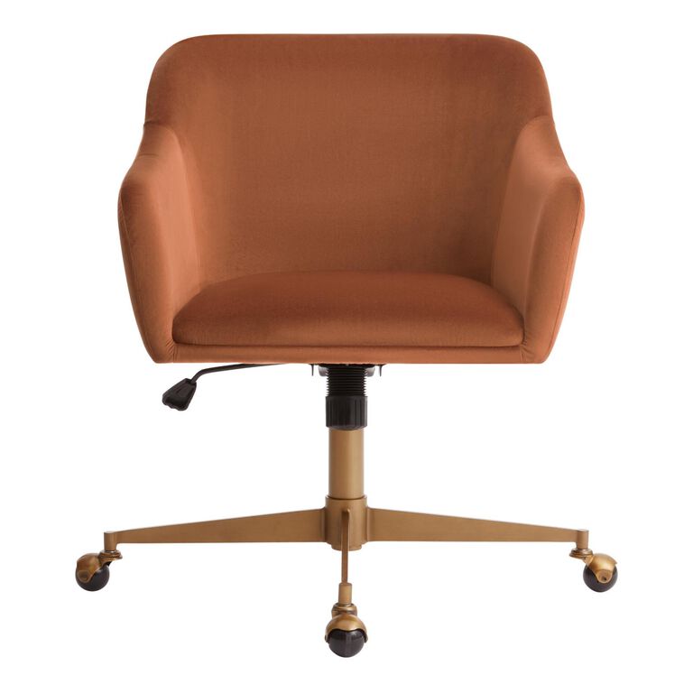 Zarek Mid Century Upholstered Office Chair image number 3