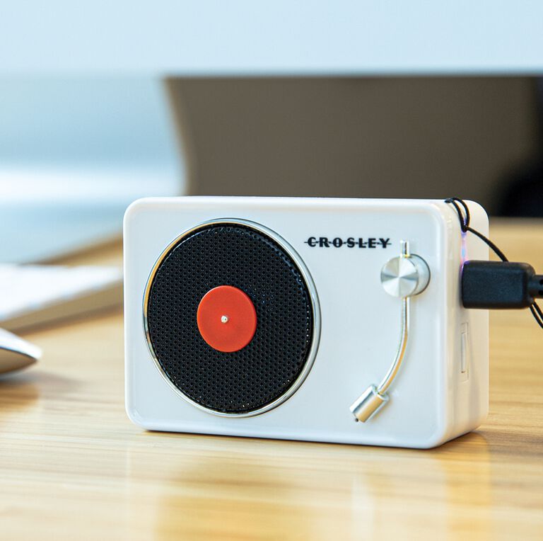 Crosley Mini Turntable Bluetooth Speaker image number 2