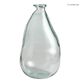 Barcelona Clear Recycled Glass Vase image number 5
