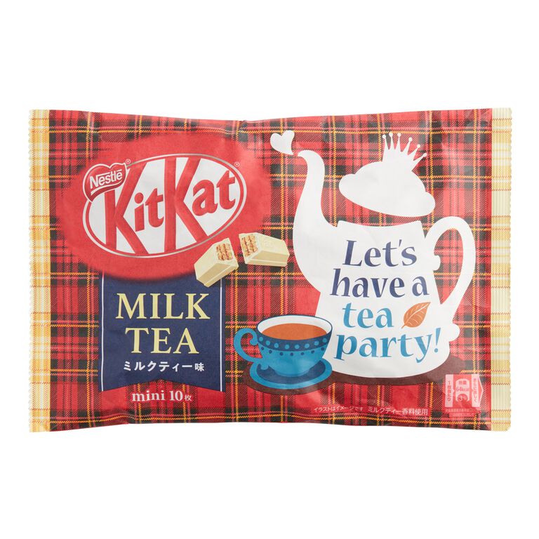 Nestle Kit Kat Mini Milk Tea Wafer Bars Bag image number 1