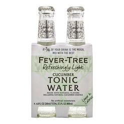 Fever Tree Light Cucumber Tonic Water 4 Pack