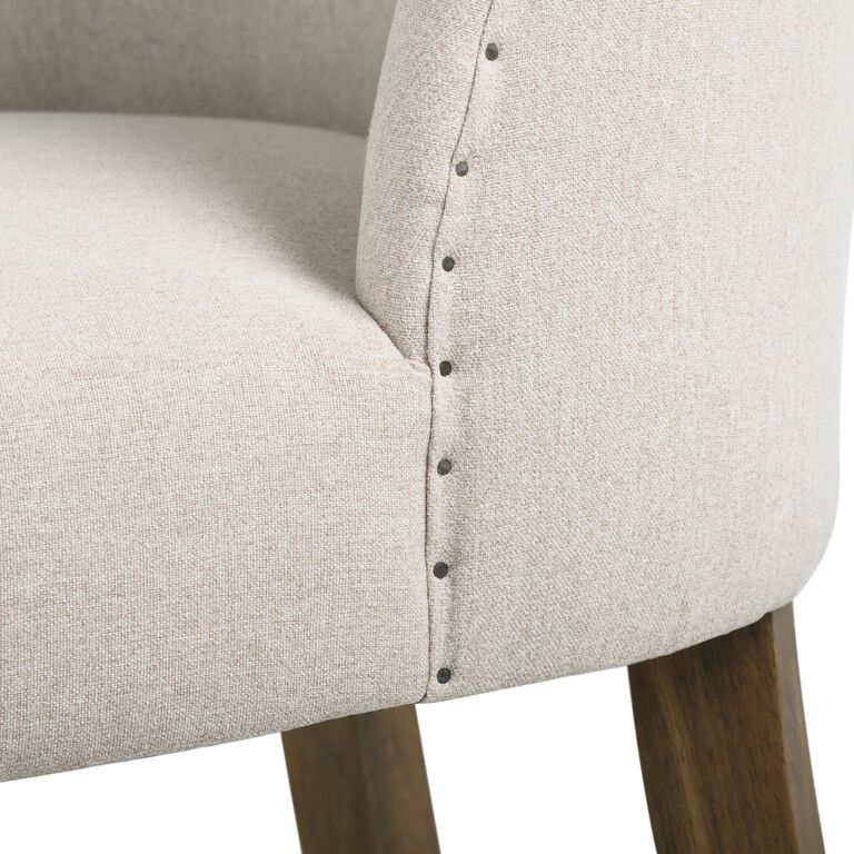 Hannah Upholstered Dining Chair 2 Piece Set image number 6