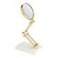 Gold Magnifying Glass with Marble Stand image number 0