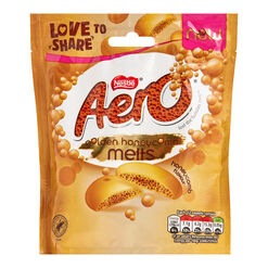 Nestle Aero Golden Honeycomb Chocolate Melts Pouch Set of 2