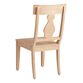 Avila Washed Natural Wood Dining Chairs Set of 2 image number 3
