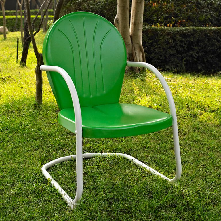 Durresi Metal Mid Century Outdoor Chair image number 2