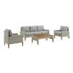 Capella All Weather 4 Piece Outdoor Furniture Set image number 0