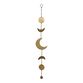 Gold Metal Moon Phases Hanging Decor image number 0