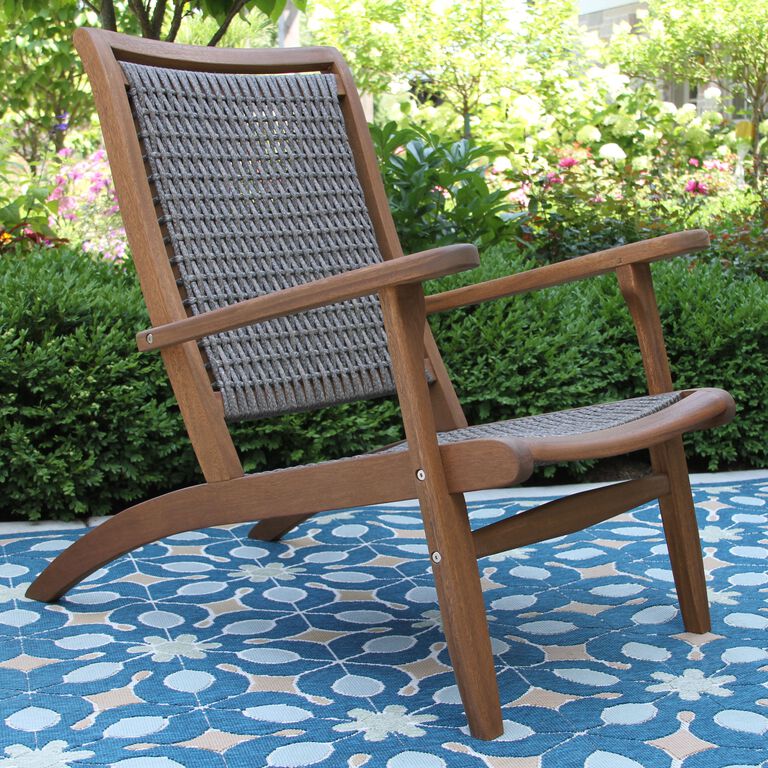 Erich Eucalyptus and All Weather Wicker 3 Piece Outdoor Set image number 3