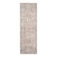 Paros Blush and Gray Distressed Persian Style Floor Runner image number 0