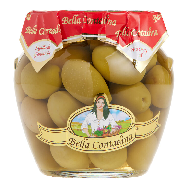 Bella Contadina Giant Whole Green Olives image number 1