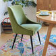 Jocelyn Velvet Upholstered Dining Chair image number 1