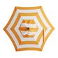 Striped 5 Ft Replacement Umbrella Canopy image number 0
