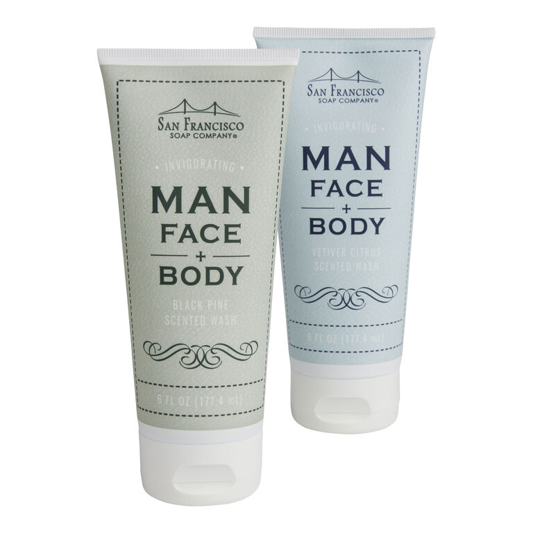 SF Soap Co. Man Bar Face & Body Wash image number 1