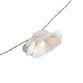 White Flower LED 10 Bulb Battery Operated String Lights image number 1