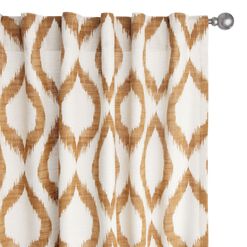 Parker Ikat Sleeve Top Curtains Set Of 2