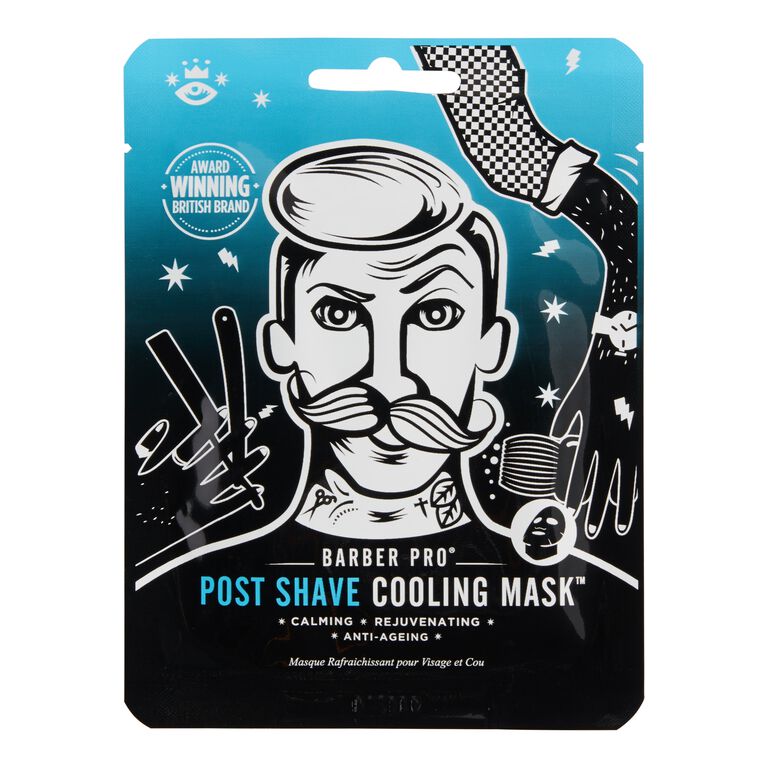 Barber Pro Post Shave Cooling Sheet Mask image number 1