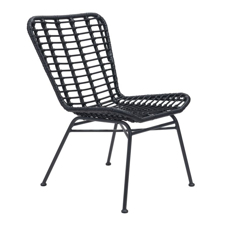 Everett All Weather Wicker Outdoor Chair Set of 2 image number 1