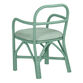 Solana Rattan Open Back Dining Armchair with Cushion image number 2