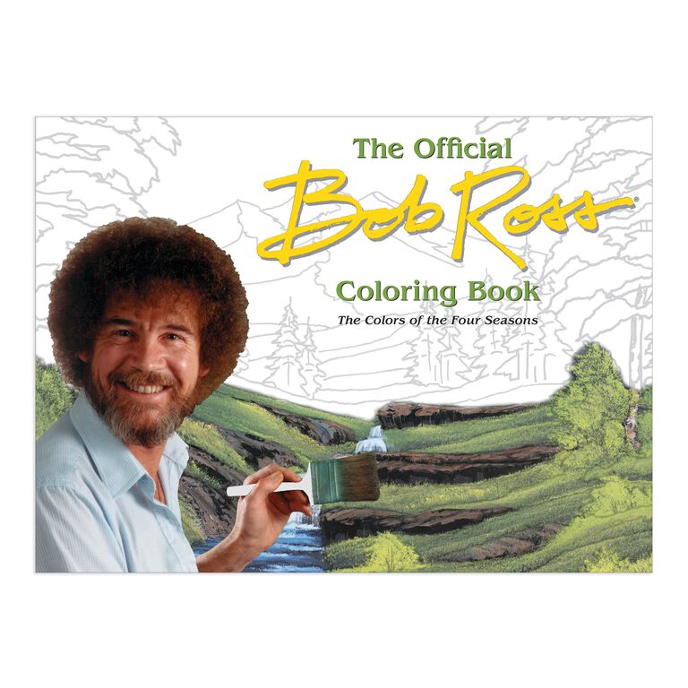 Bob Ross Colors of the Four Seasons Coloring Book image number 1
