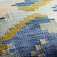 Blue Staggered Steps Indoor Outdoor Throw Pillow image number 2