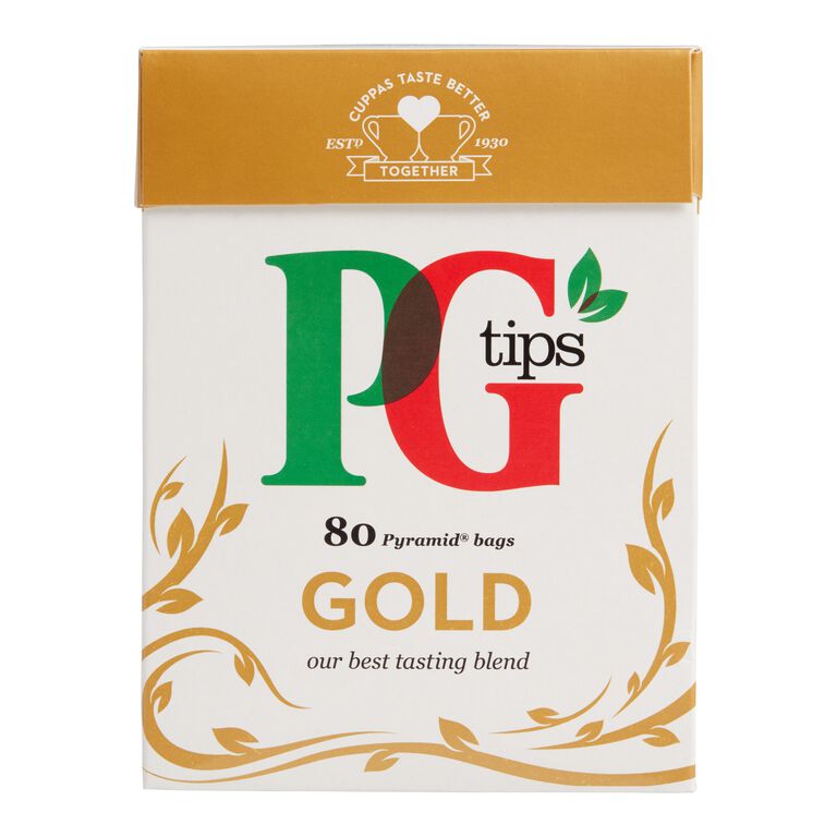 PG Tips Gold Black Tea 80 Count image number 1