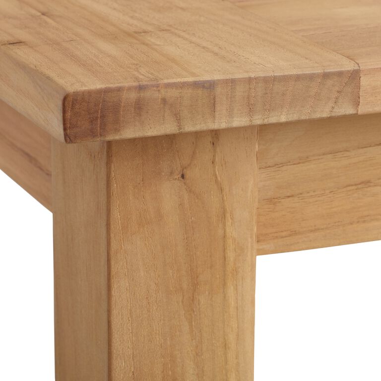 Calero Natural Teak Outdoor End Table image number 3