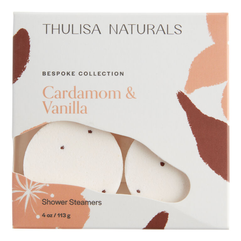 Thulisa Cardamom & Vanilla Shower Steamers 4 Count image number 1
