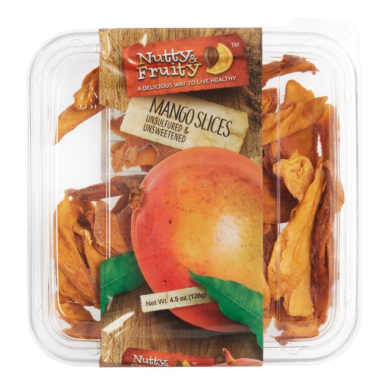 Nutty & Fruity Dried Mango Slices image number 1