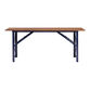 Beer Garden Wood and Metal Folding Outdoor Dining Table image number 2