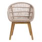 Savoca All Weather Wicker Outdoor Dining Armchair image number 2