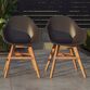 Jarle Molded Resin Outdoor Armchair Set of 2 image number 1