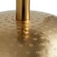 Mavis Hammered Gold Metal Sphere Table Lamp Base image number 3