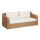 San Marcos All Weather Wicker Deep Seat Outdoor Sofa image number 0